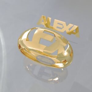 Anillos con nombre ( Código 0501 )