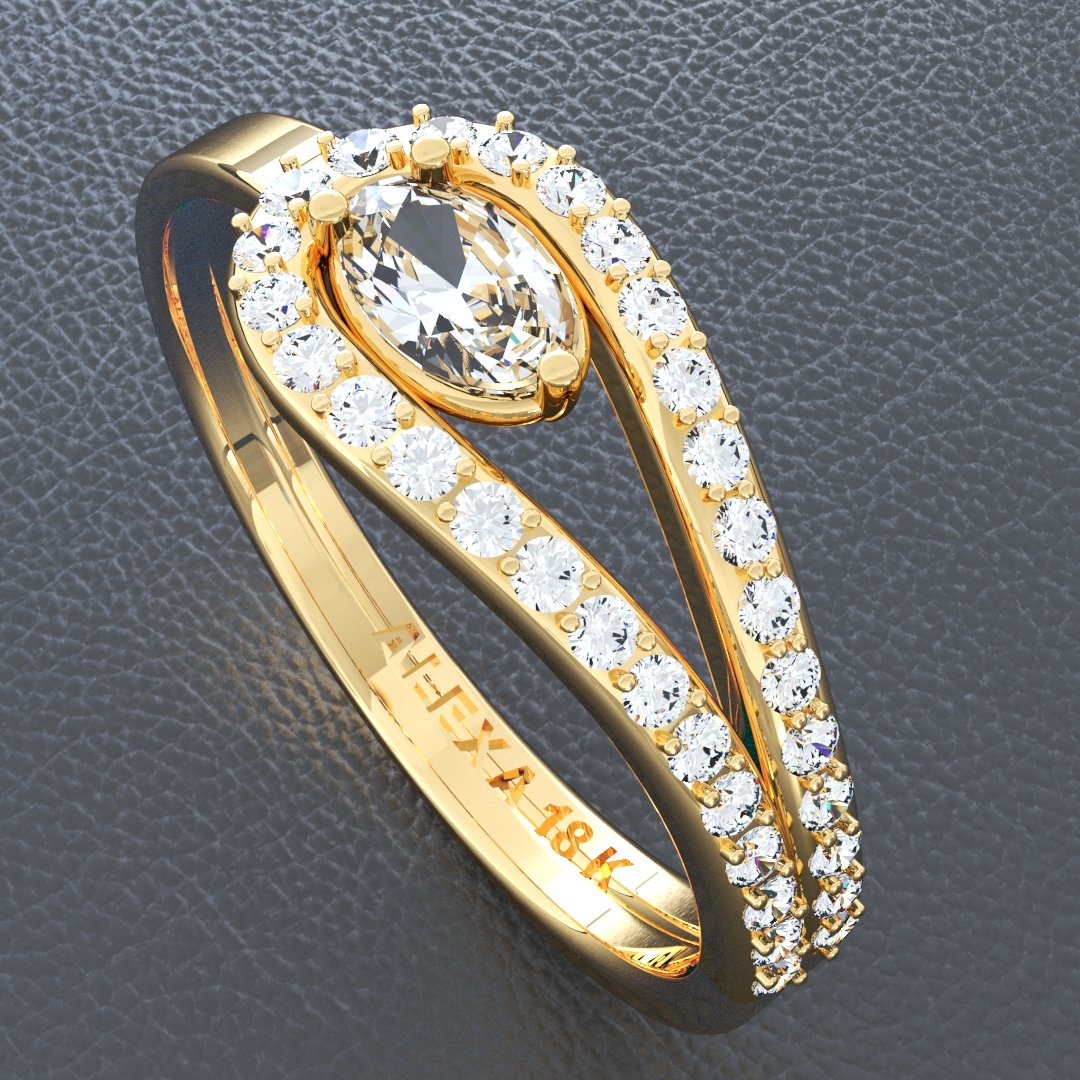 Anillo para dama Bambi ( Código 0085 )