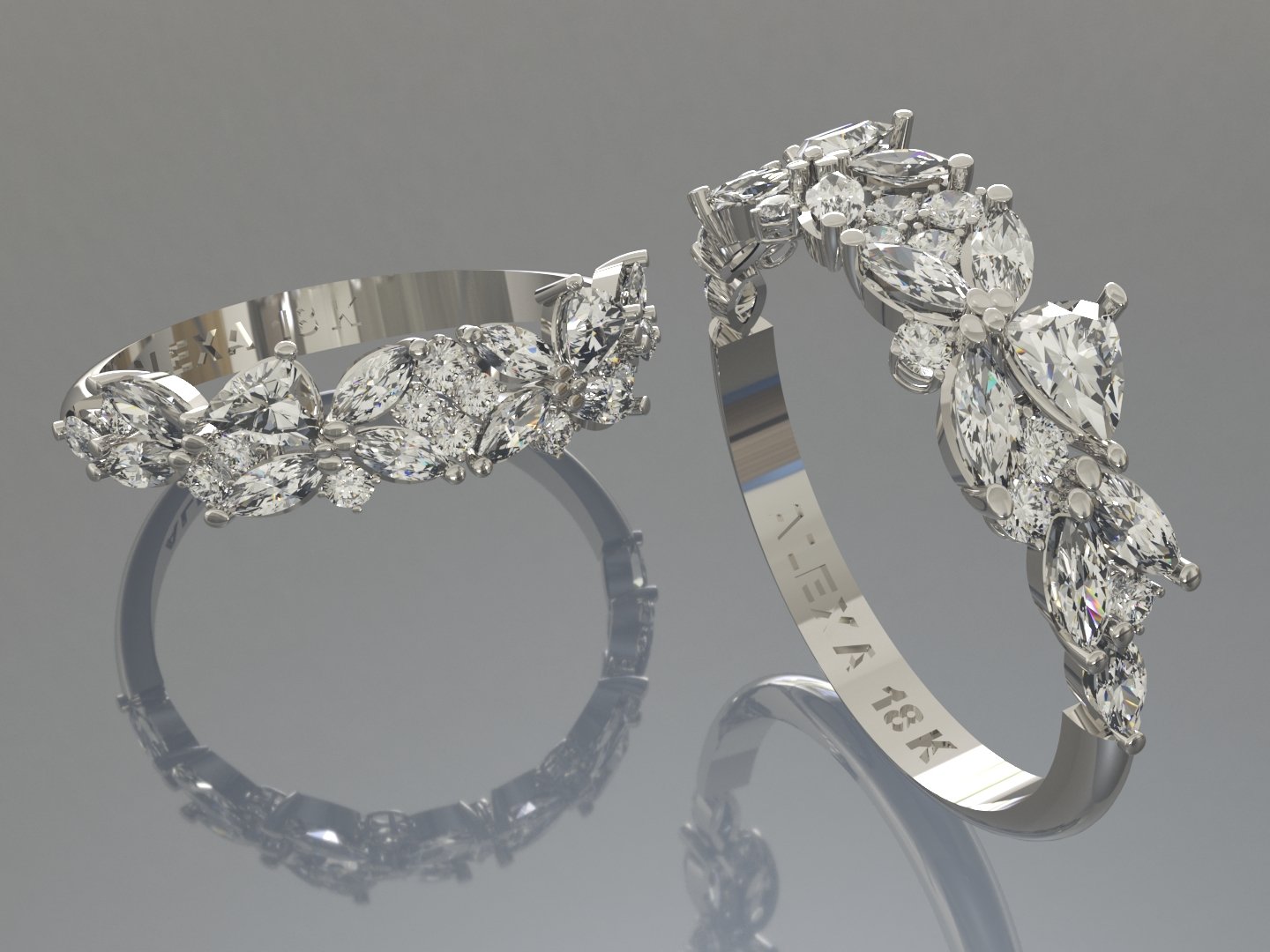 Anillo dama Volga ( Código 00132 )