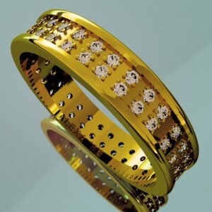 anillo para dama doble riel ( Código 0099 )